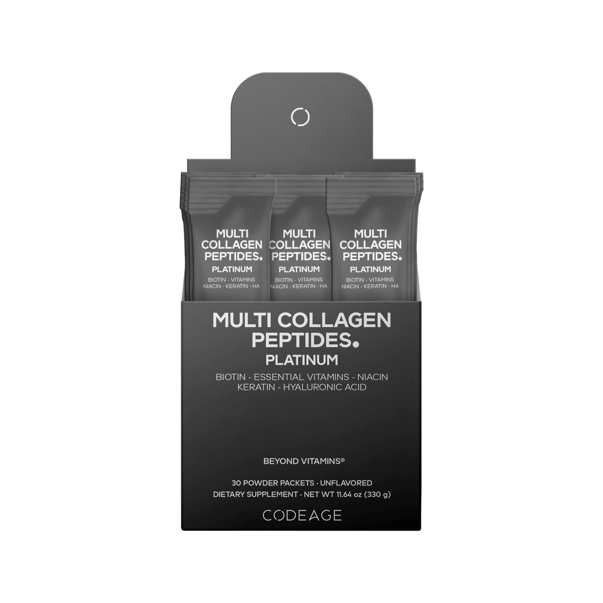 Codeage Platinum Multi Collagen Peptides Powder Stick