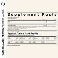 Codeage Hydrolyzed Multi Collagen Peptides Powder Supplement