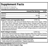 Codeage Multi Collagen Raw Greens
