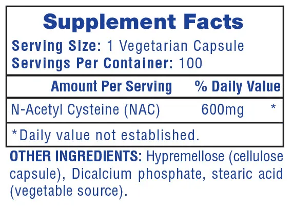 Hi-Tech Pharma NAC N-Acetyl Cysteine