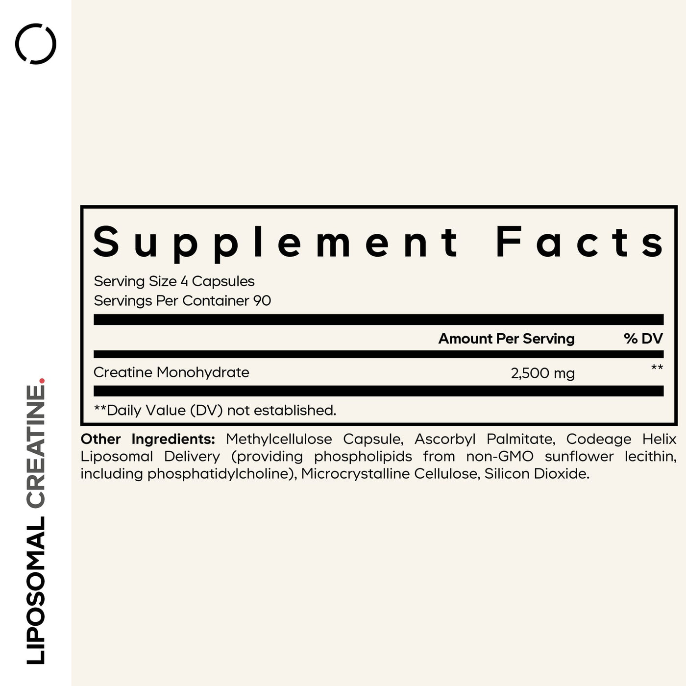 Codeage Liposomal Creatine Monohydrate Capsules