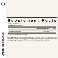 Codeage Liposomal Creatine Monohydrate Capsules