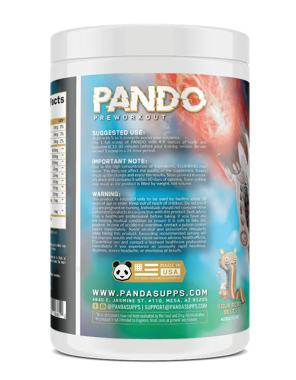 PANDA Supplements Pando Pre