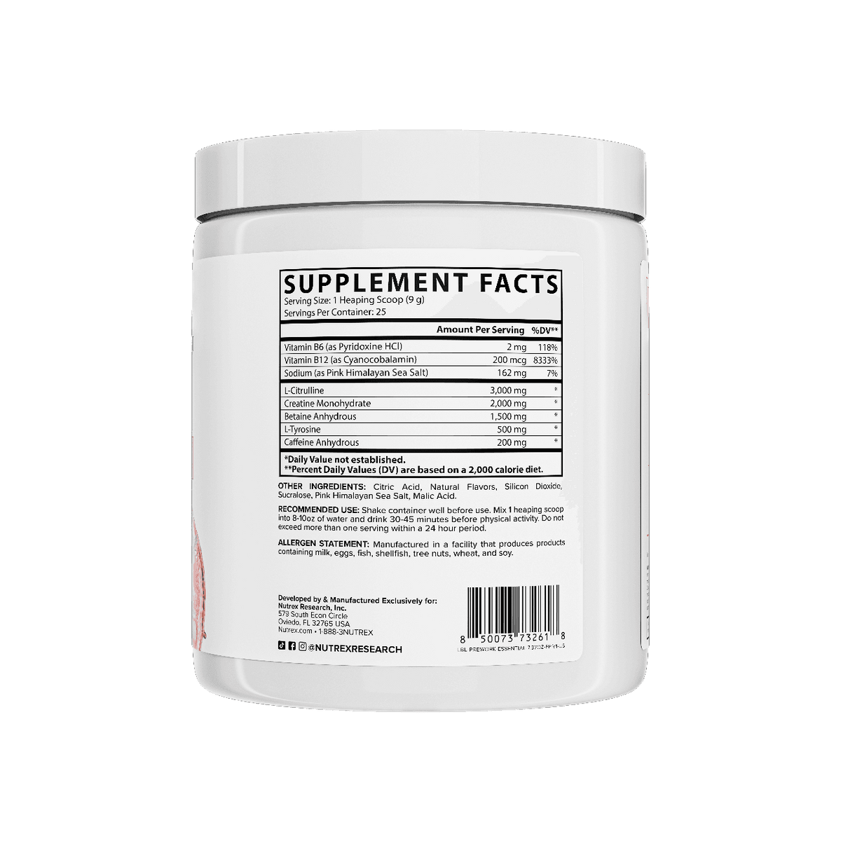 Nutrex Essentials Pre-Workout