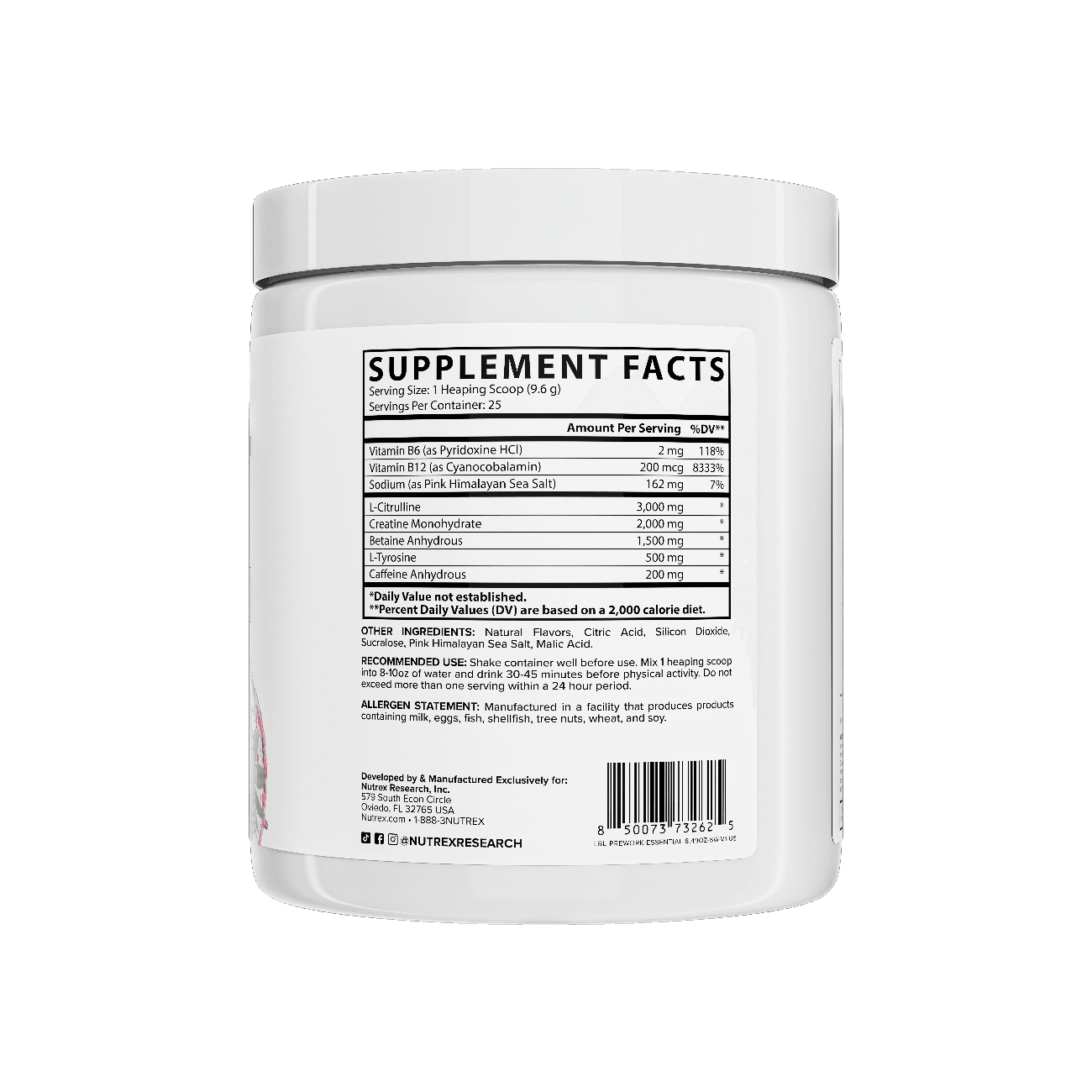 Nutrex Essentials Pre-Workout