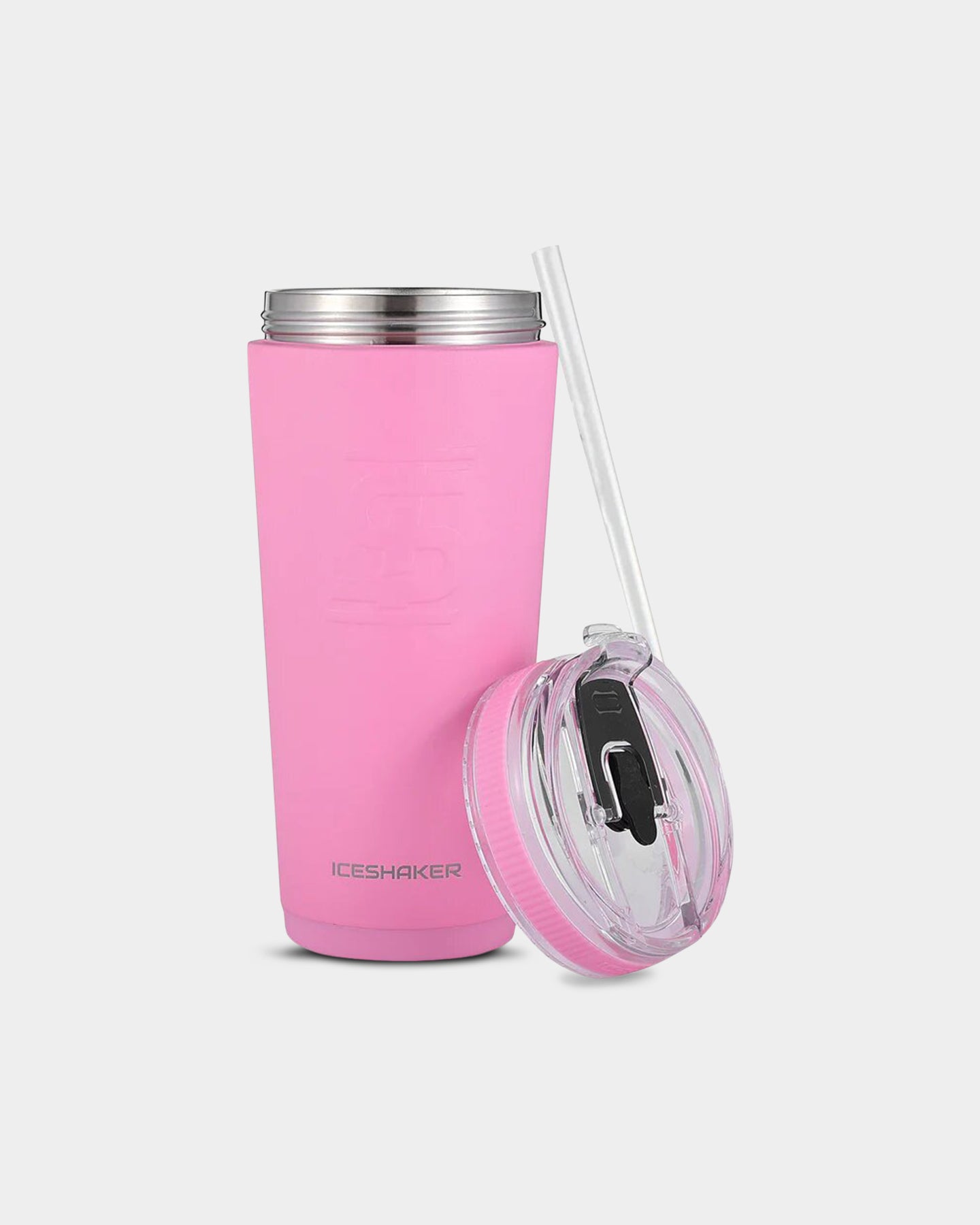 Ice Shaker Insulated Flex Bottle, 26oz, Pink A2