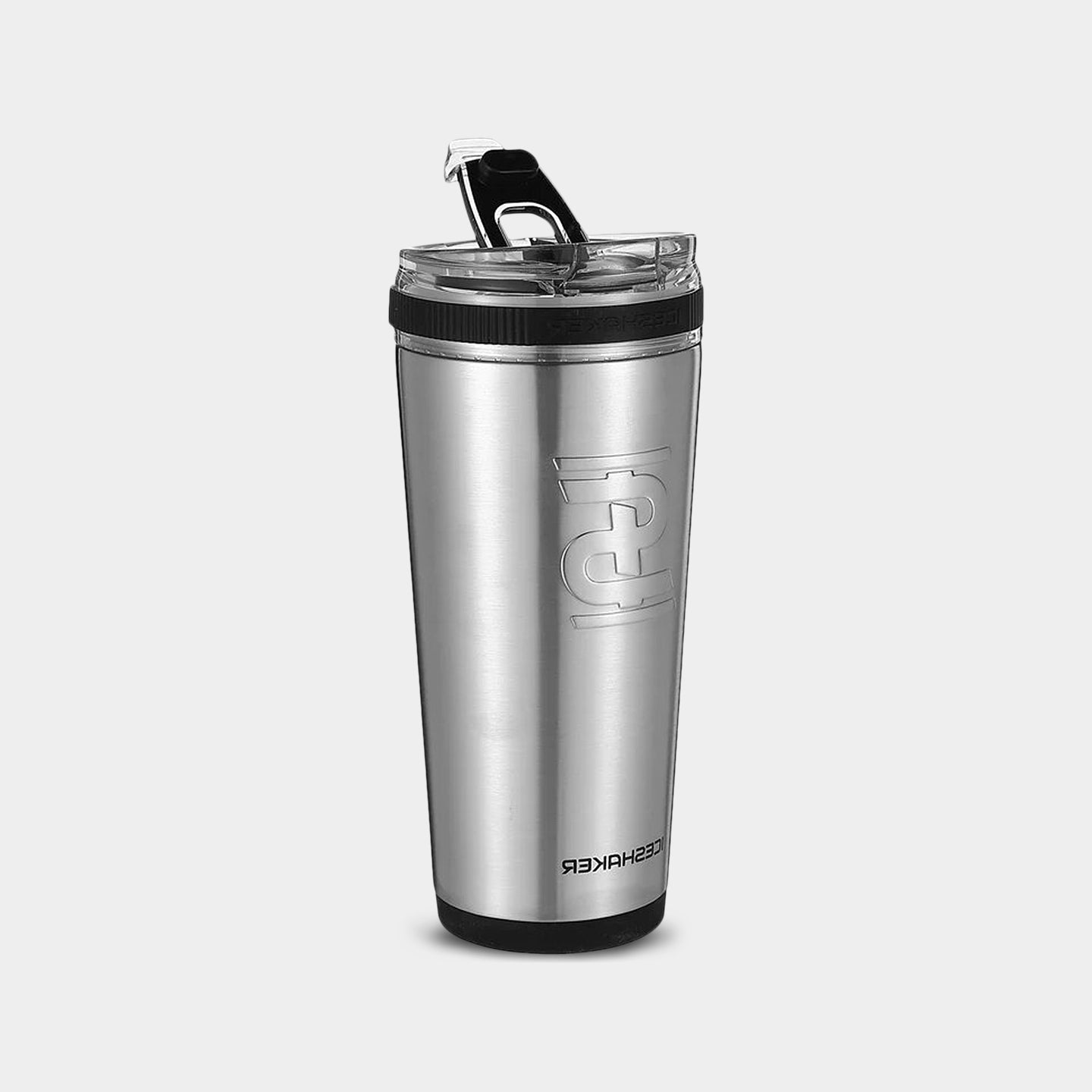 Ice Shaker Insulated Flex Bottle, 26oz, Stainless Steel A1
