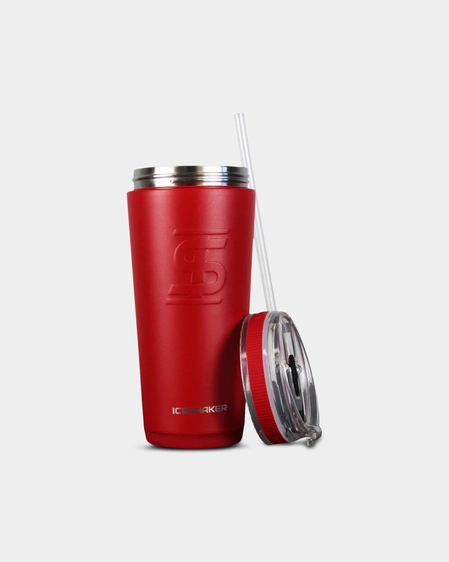 Ice Shaker Insulated Flex Bottle, 26oz, Red A2