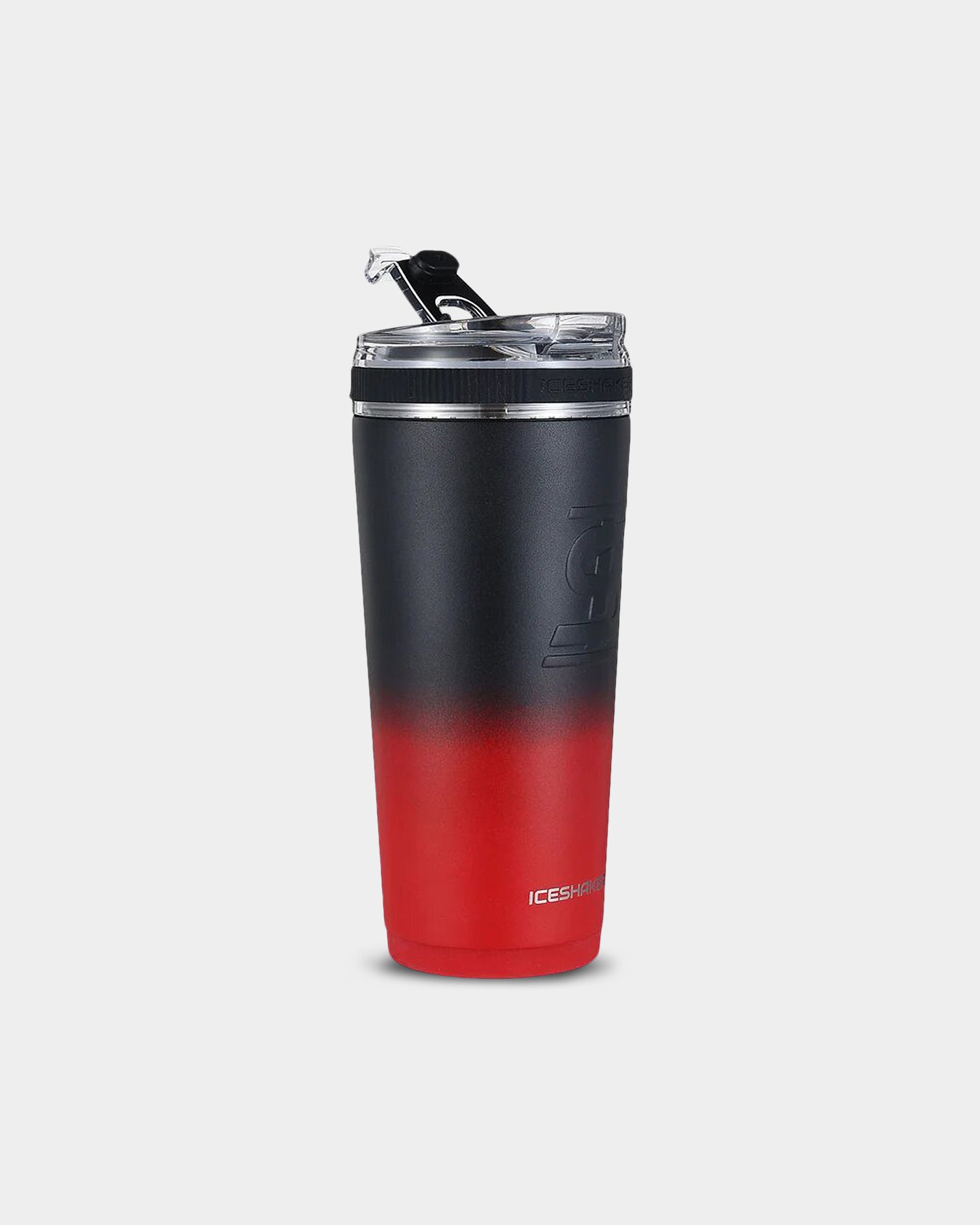 Ice Shaker Insulated Flex Bottle, 26oz, Red Black Ombre A1