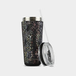 Ice Shaker Insulated Flex Bottle, 26oz, Snakeskin A2