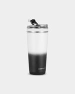 Ice Shaker Insulated Flex Bottle, 26oz, Black White Ombre A1