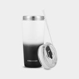 Ice Shaker Insulated Flex Bottle, 26oz, Black White Ombre A2