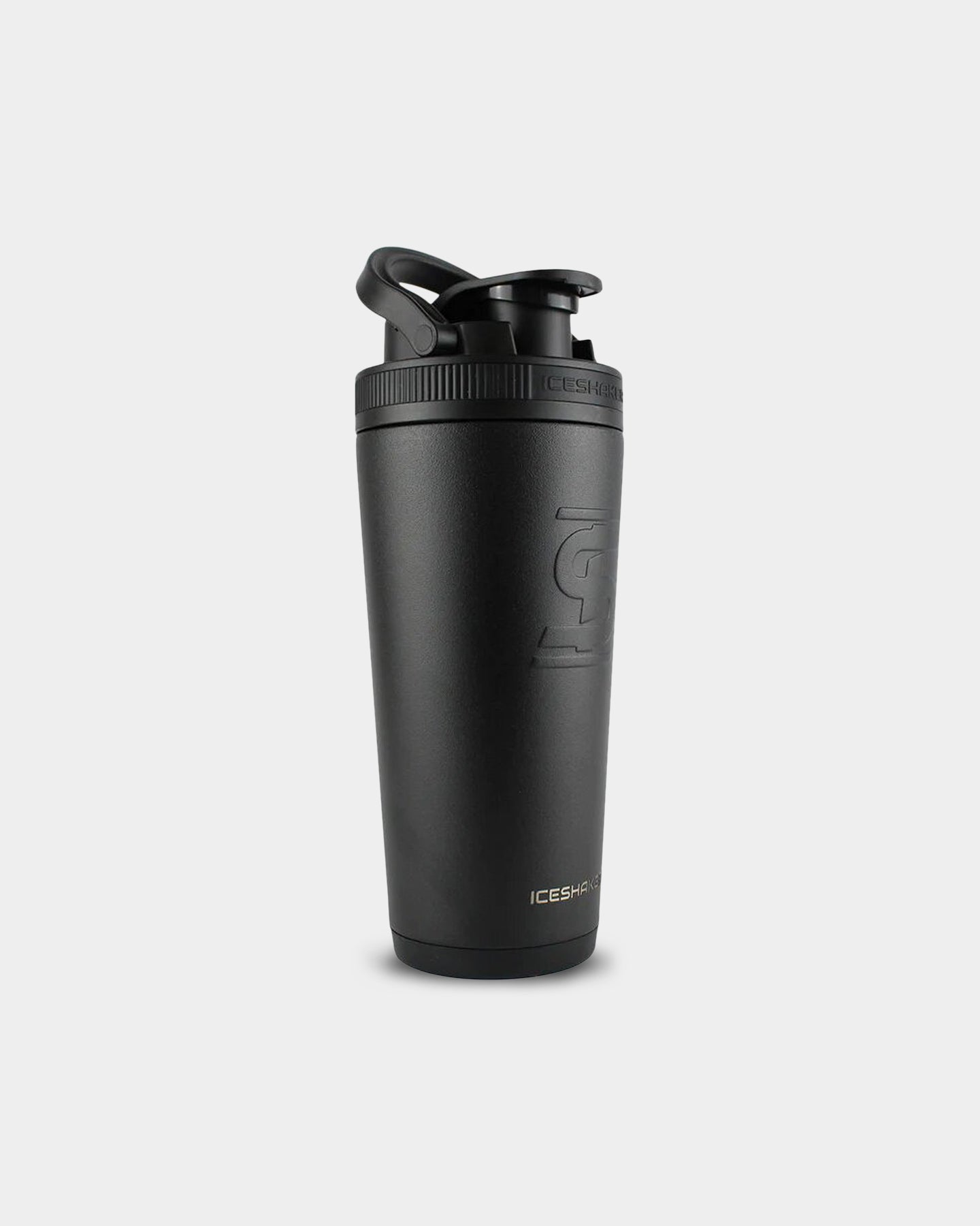 Ice Shaker 26oz. Protein Shaker Bottle Black A1