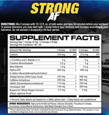 MHP Strong AF Pre-Workout