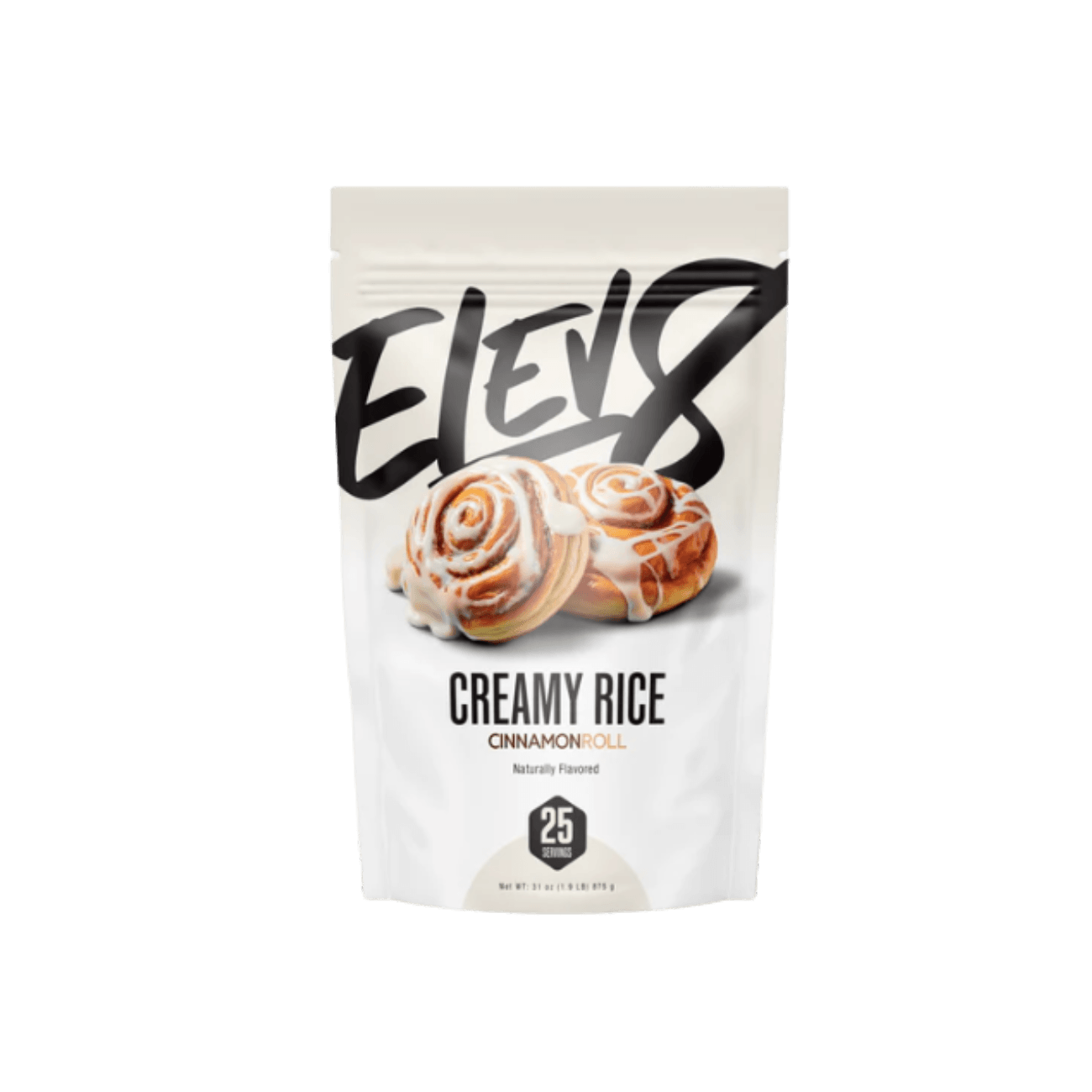 Elev8 Creamy Rice Cinnamon Roll