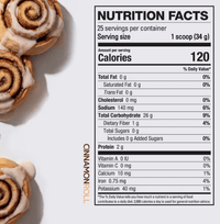 Elev8 Creamy Rice Cinnamon Roll