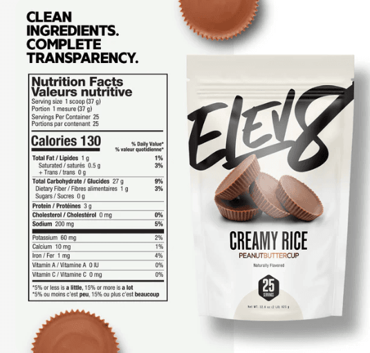 Elev8 Creamy Rice Peanut Butter Cup