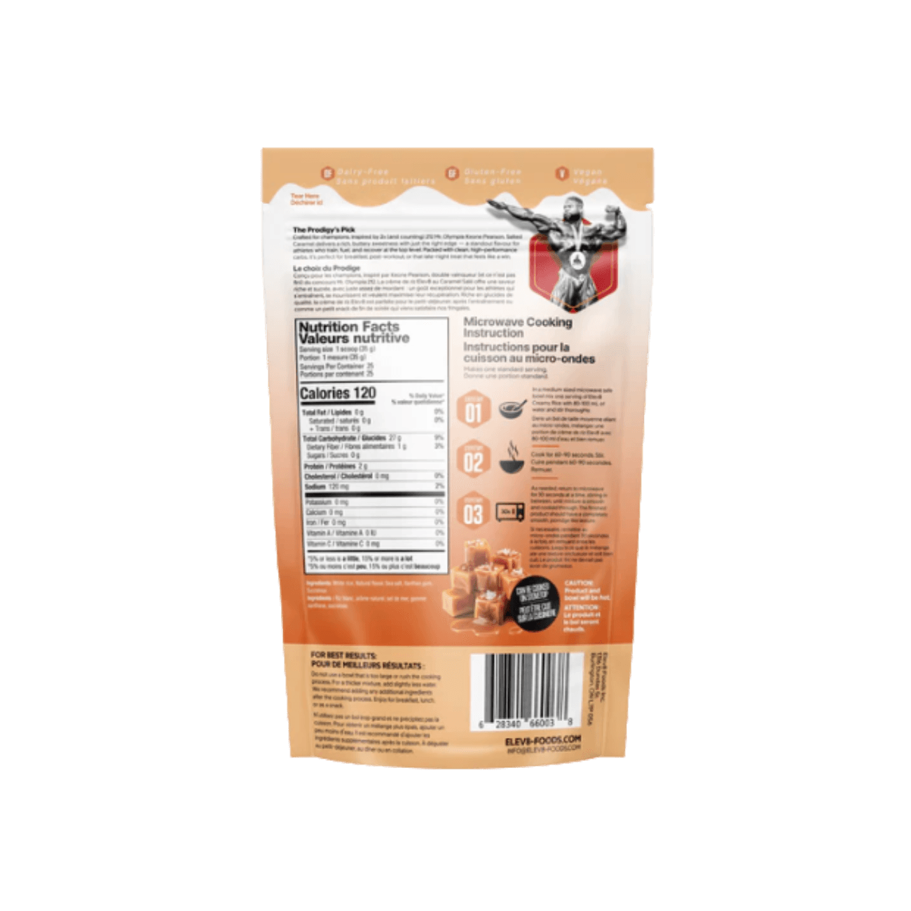 Elev8 Creamy Rice Salted Caramel