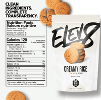 Elev8 Creamy Rice Cookie Butter