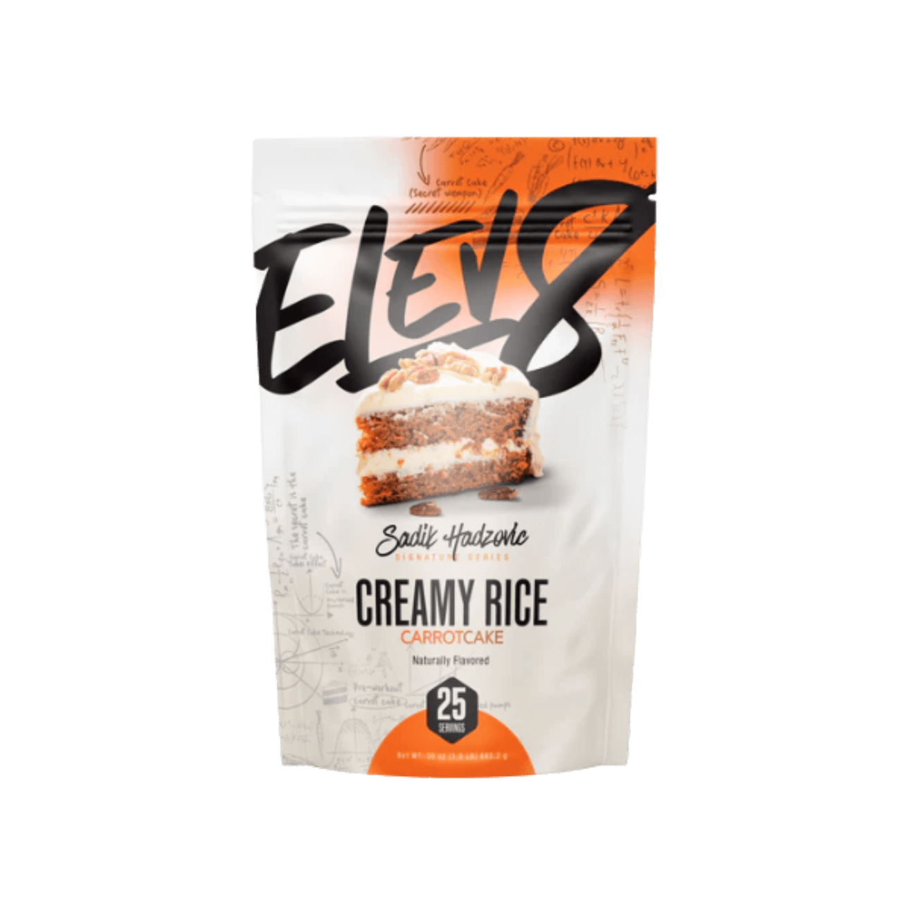Elev8 Creamy Rice Carrot Cake