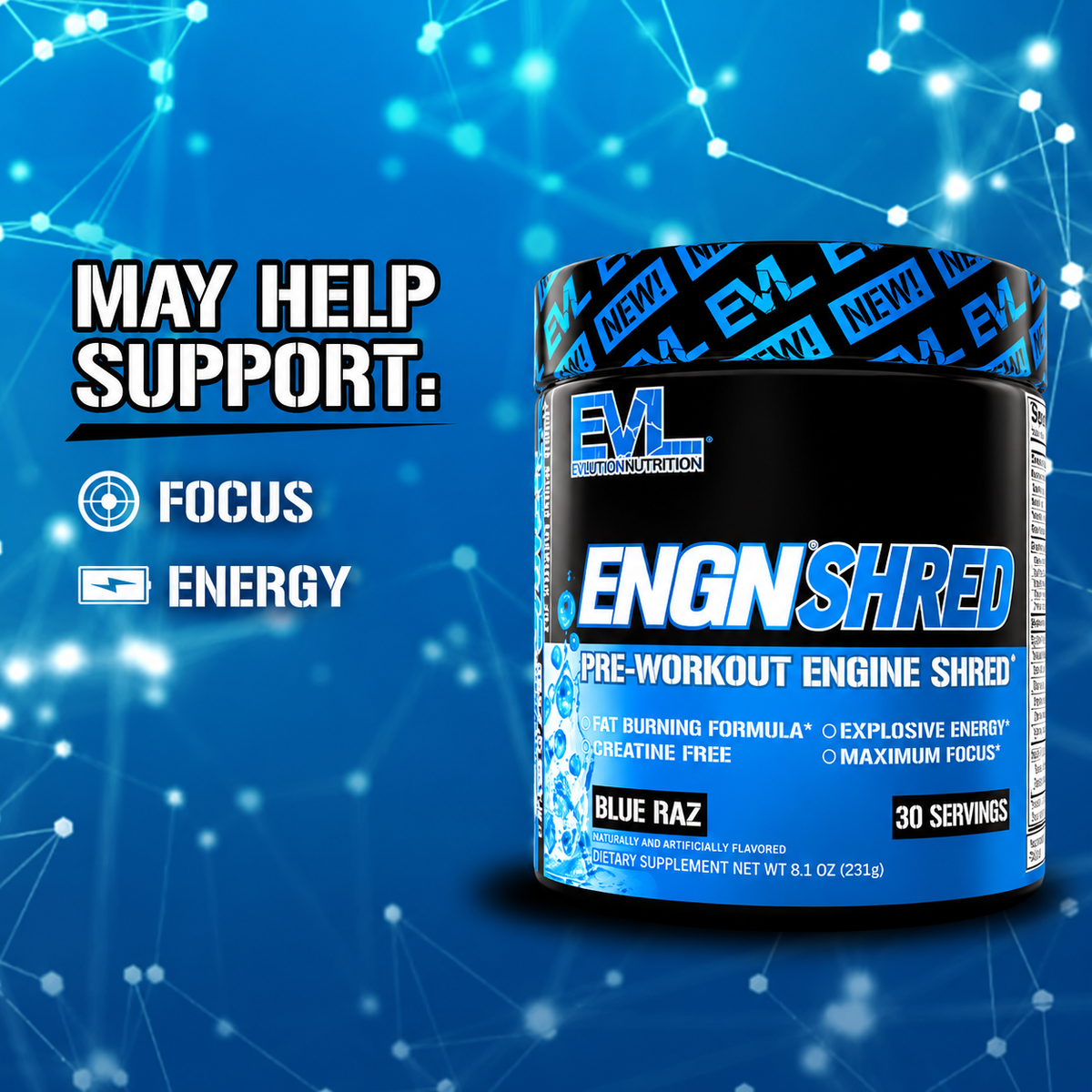 EVLUTION NUTRITION ENGN Shred Pre Workout