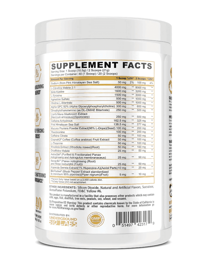 PANDA Supplements Skull Pre-Workout