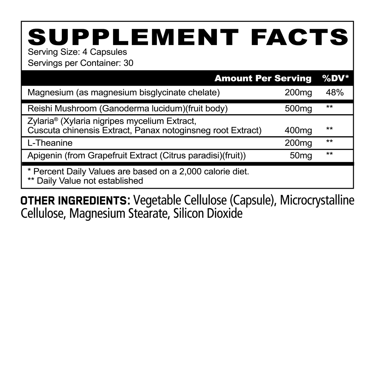 PANDA Supplements SNOOZZZZE