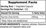 Hi-Tech Pharma Taurine 750