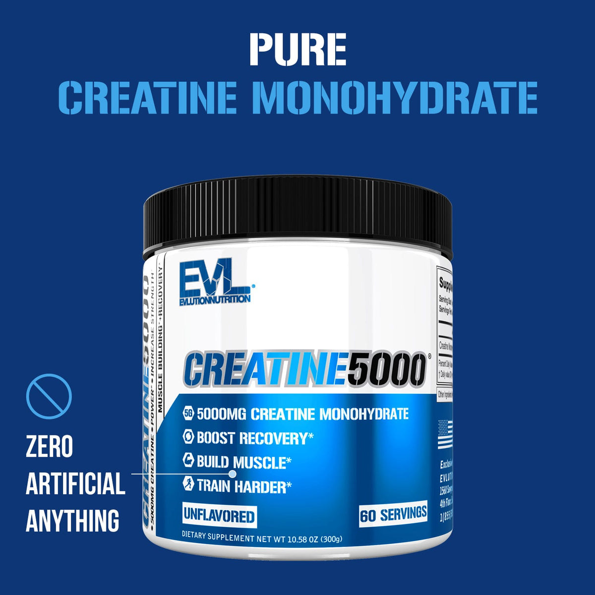 EVLUTION NUTRITION Creatine5000