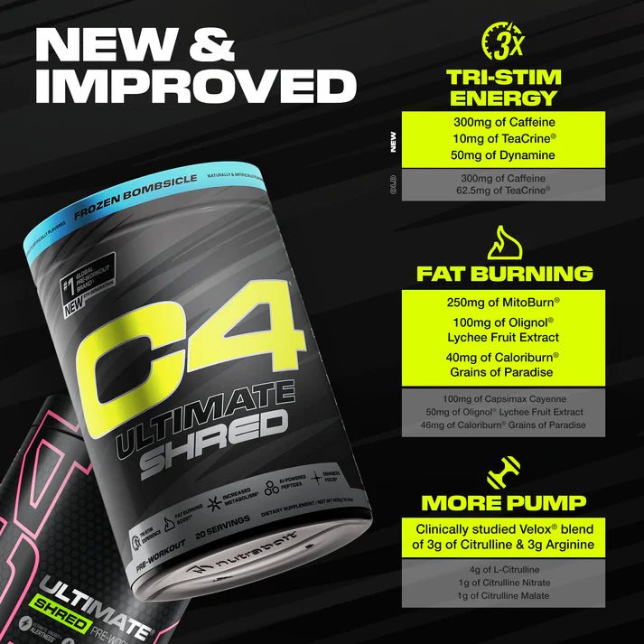 C4 Ultimate Shred Pre-Workout