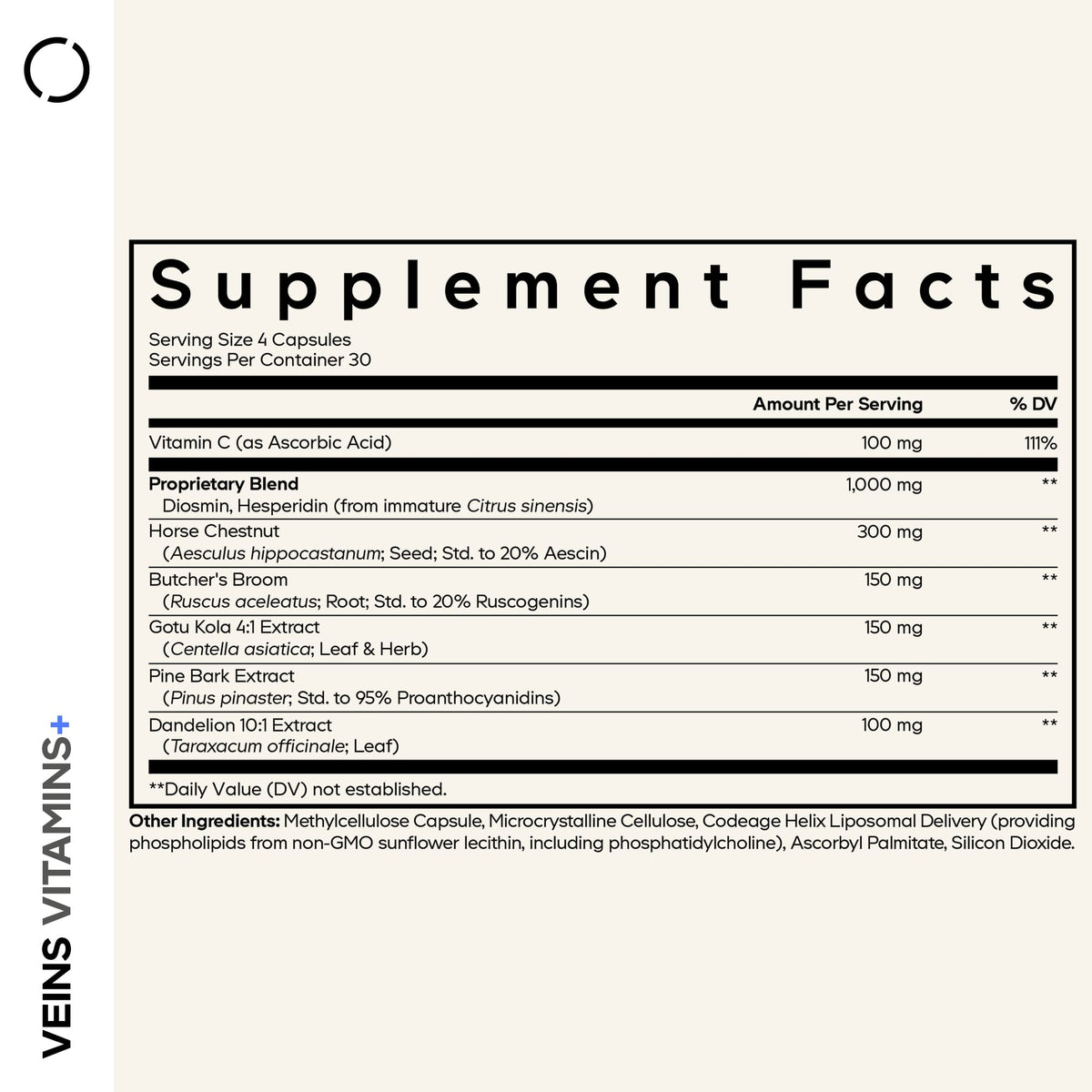 Codeage Veins Vitamins+