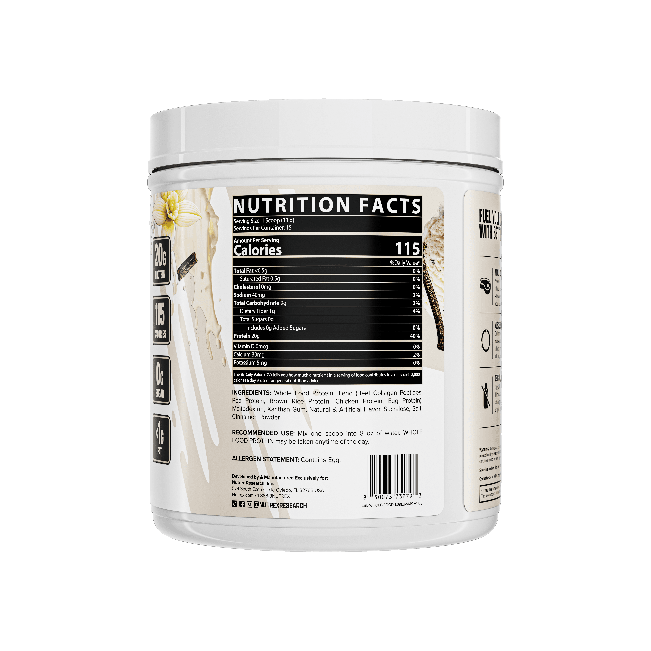 Nutrex Essentials Whole Food Protein