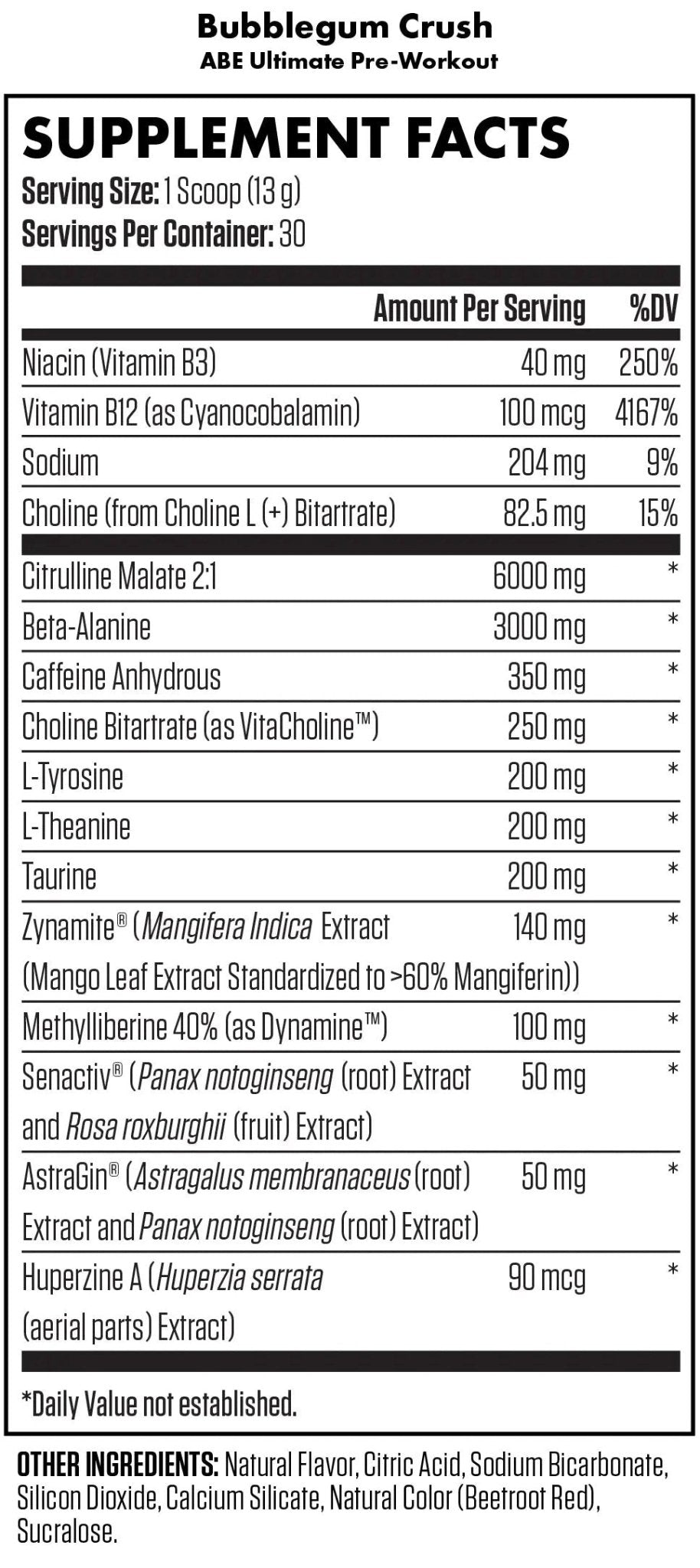 ABE Ultimate Preworkout - Bodybuilding.com