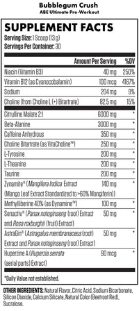ABE Ultimate Preworkout - Bodybuilding.com