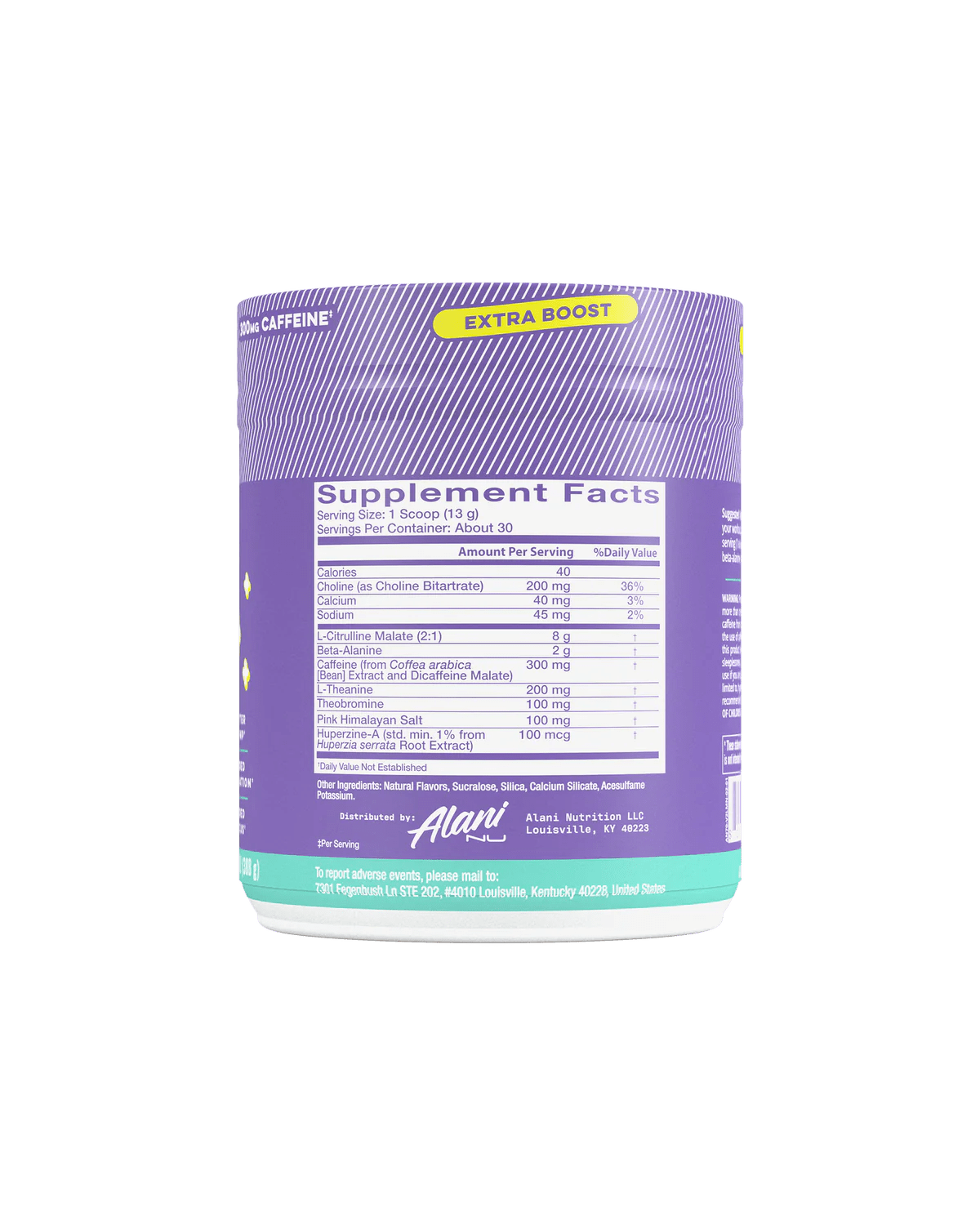 Alani NU Pre Workout+ - Bodybuilding.com