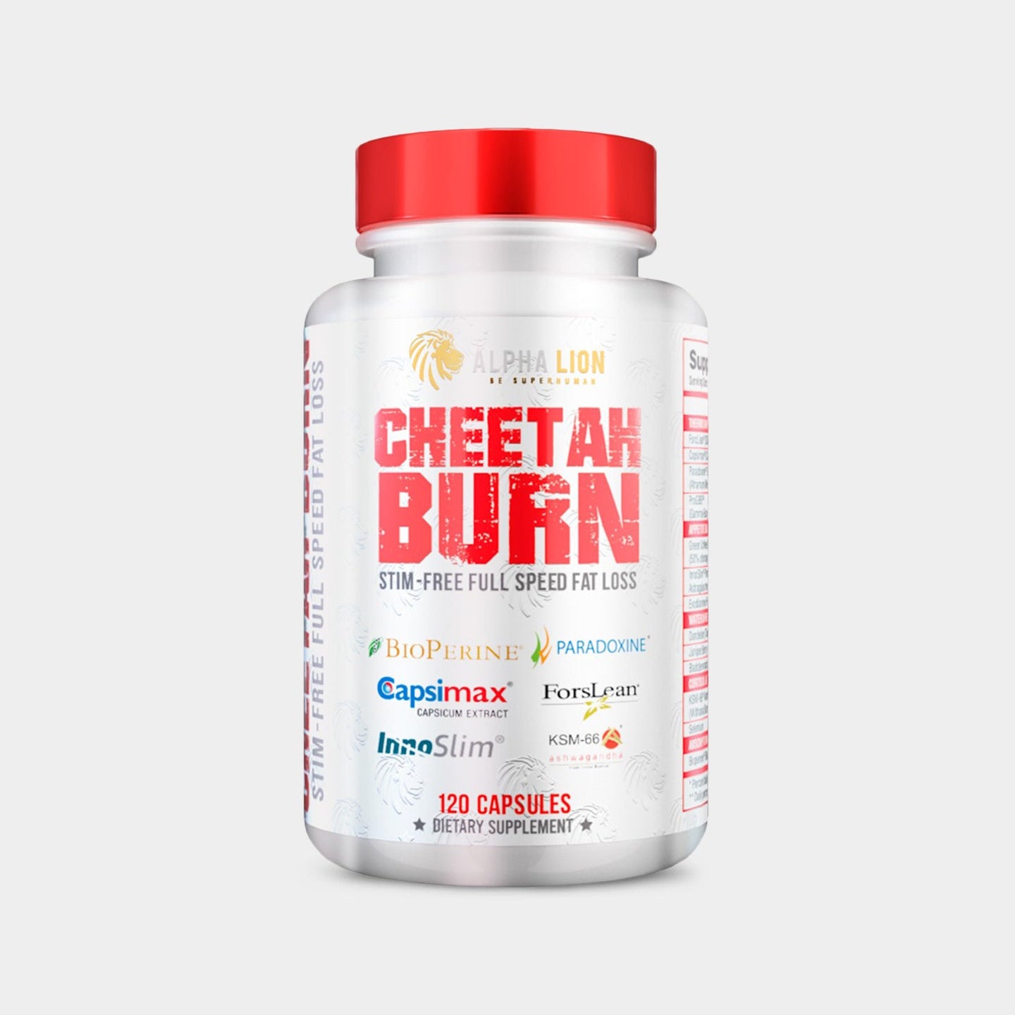 Alpha Lion Cheetah Burn Stim - Free Fat Burner - Bodybuilding.com