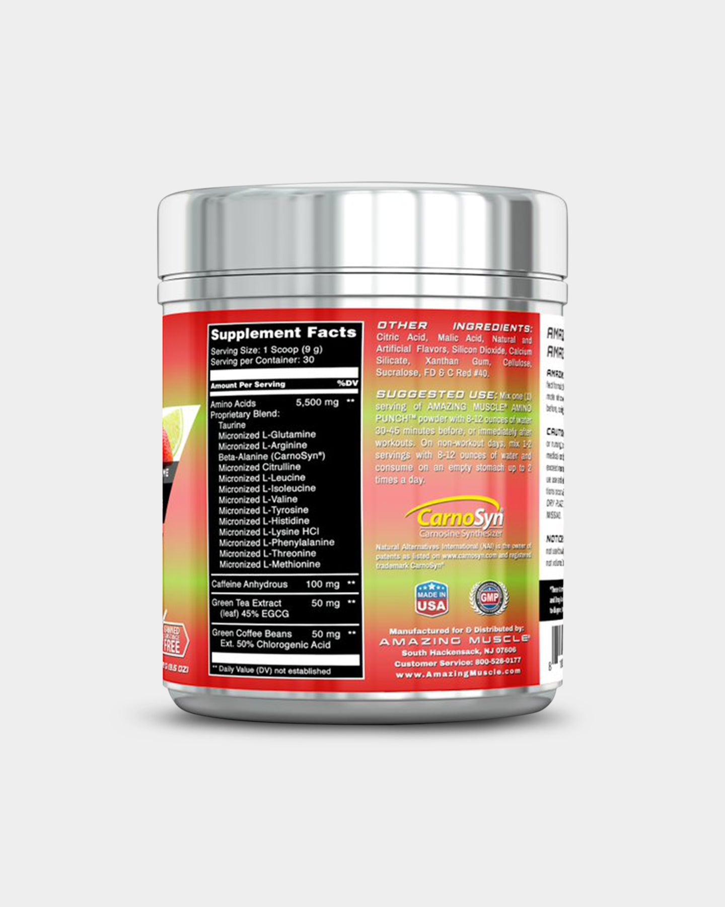 Amazing Muscle Amino Punch with Sucralose - Bodybuilding.com