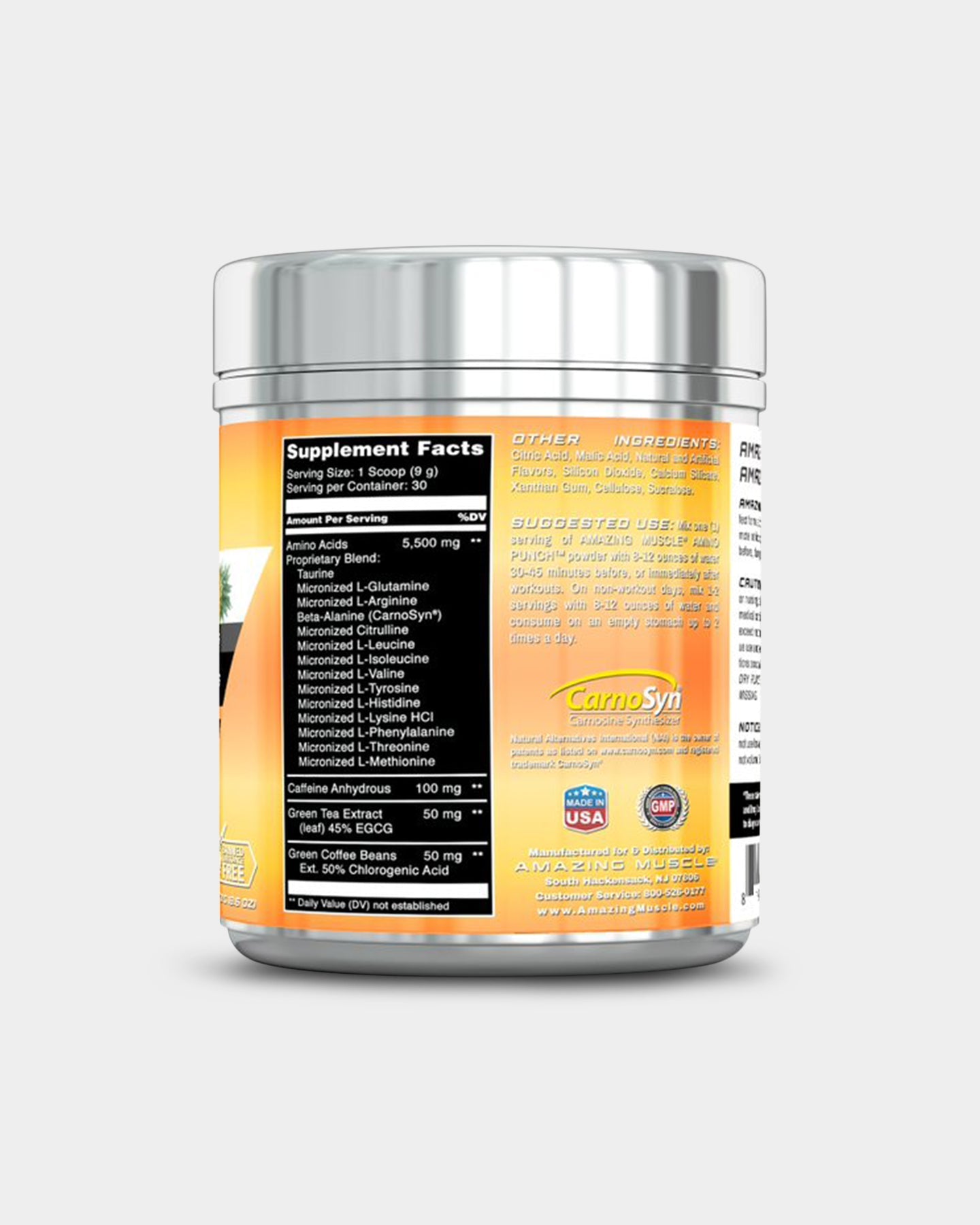 Amazing Muscle Amino Punch with Sucralose - Bodybuilding.com