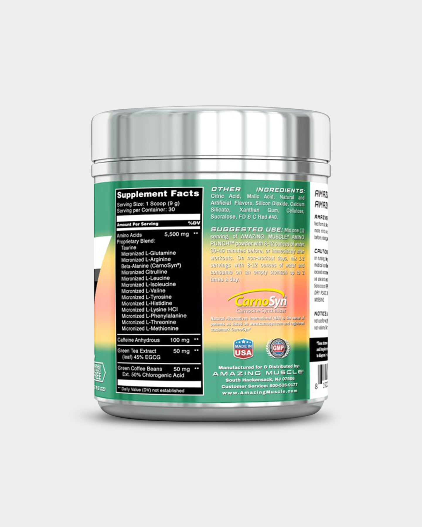 Amazing Muscle Amino Punch with Sucralose - Bodybuilding.com