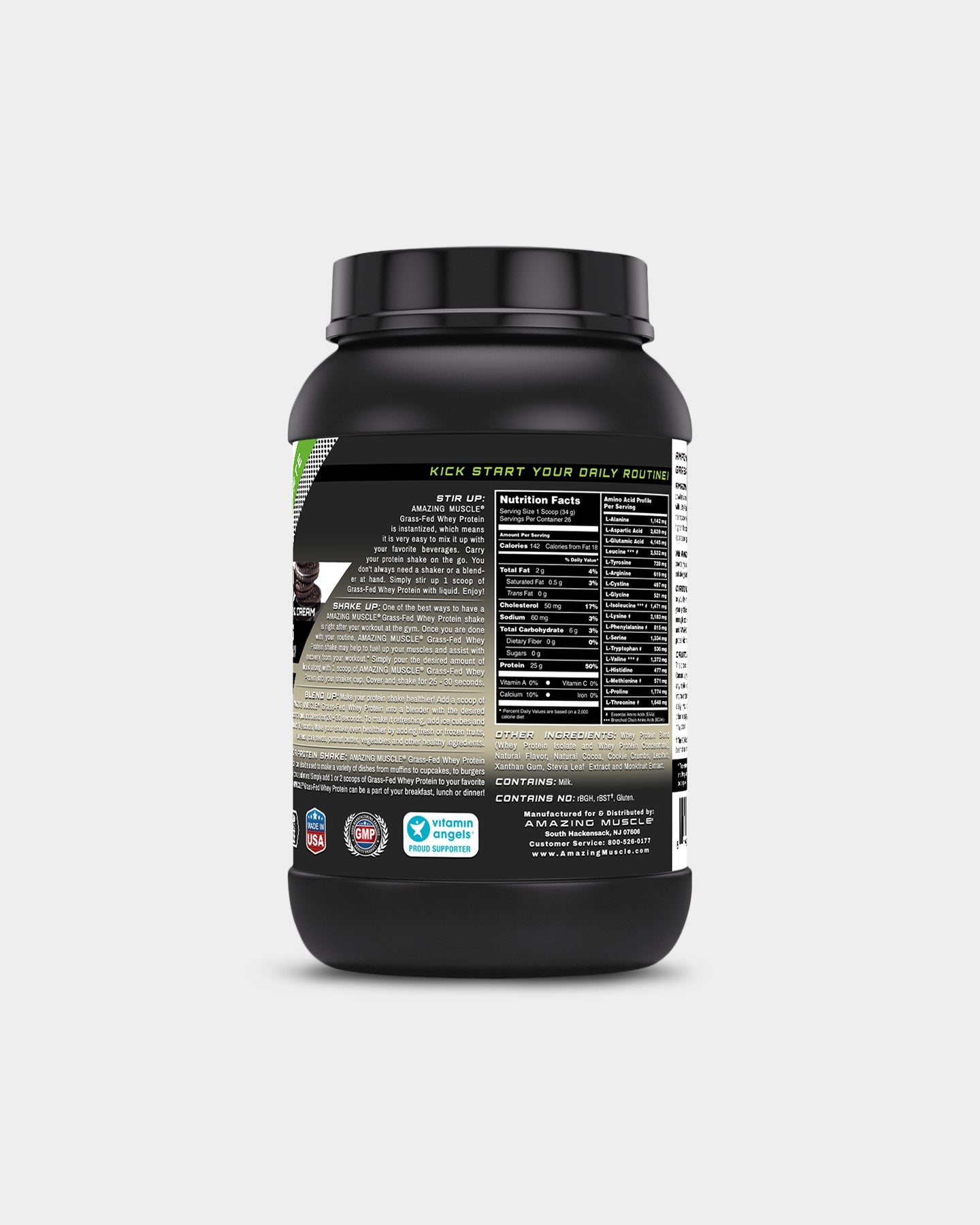 Amazing Muscle Grass Fed Whey Protein - Bodybuilding.com