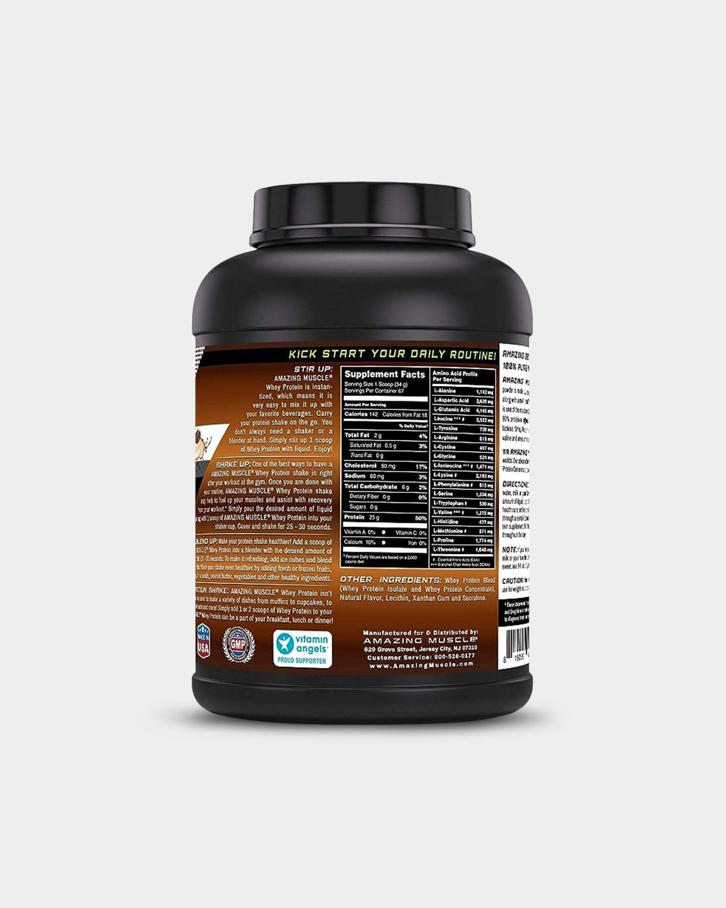 Amazing Muscle Whey Protein - Bodybuilding.com