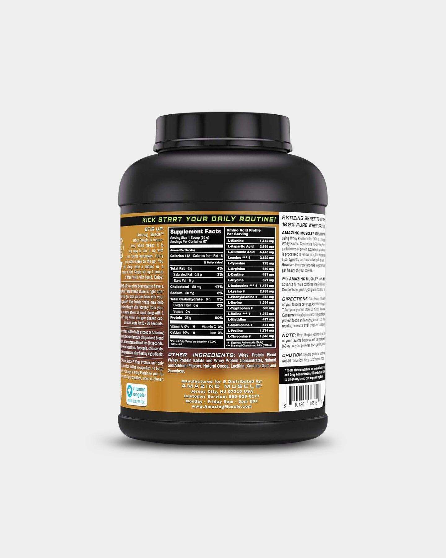 Amazing Muscle Whey Protein - Bodybuilding.com