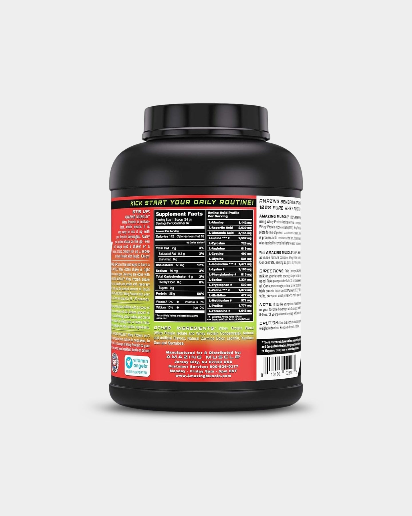 Amazing Muscle Whey Protein - Bodybuilding.com