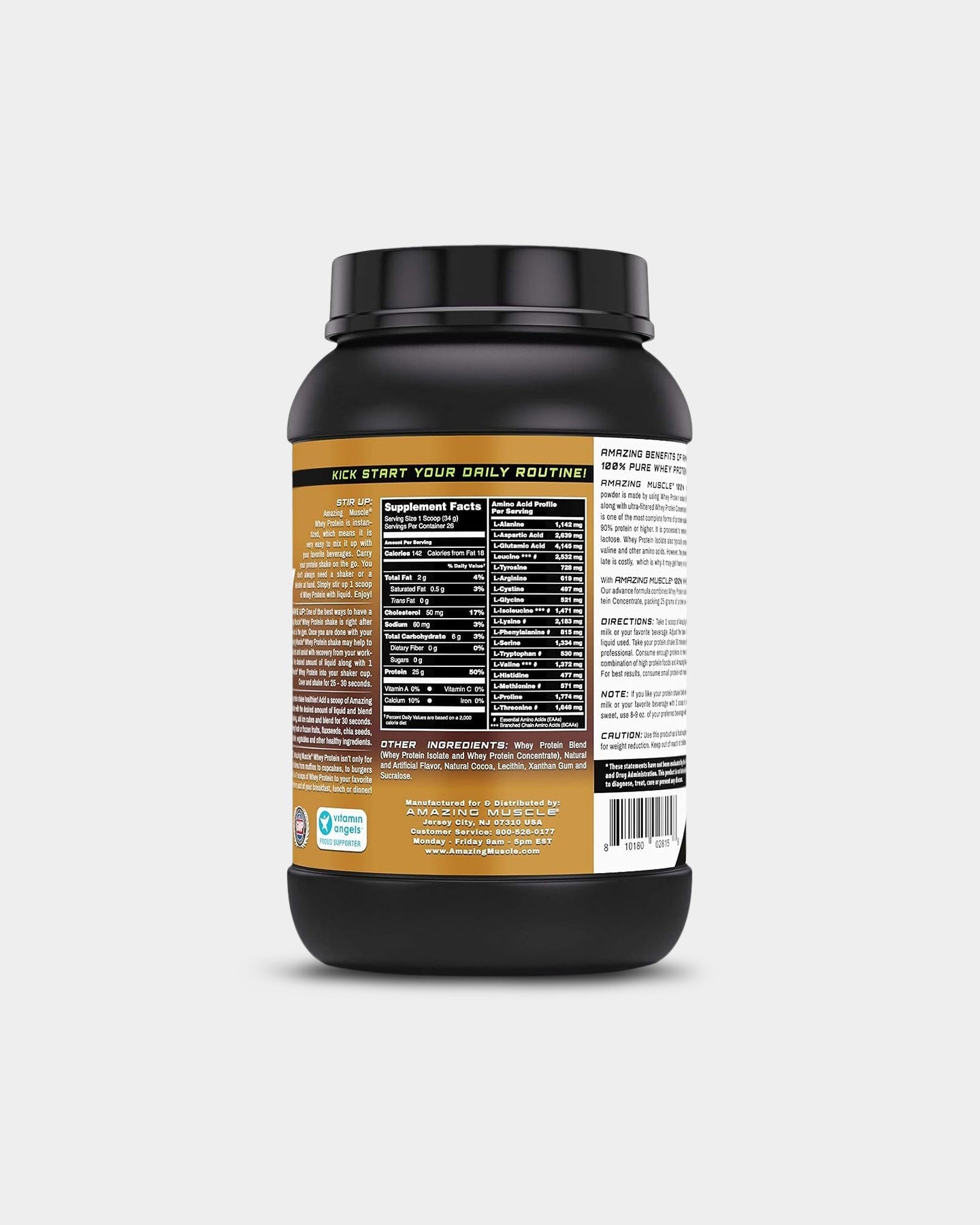 Amazing Muscle Whey Protein - Bodybuilding.com