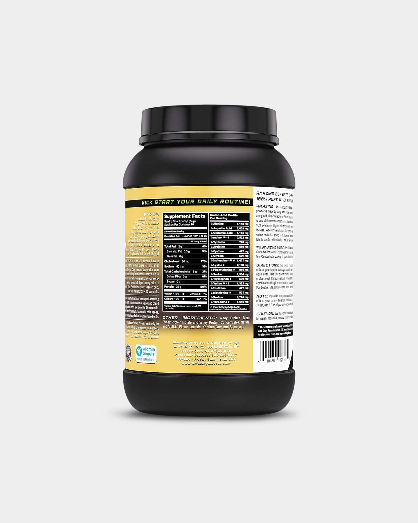 Amazing Muscle Whey Protein - Bodybuilding.com