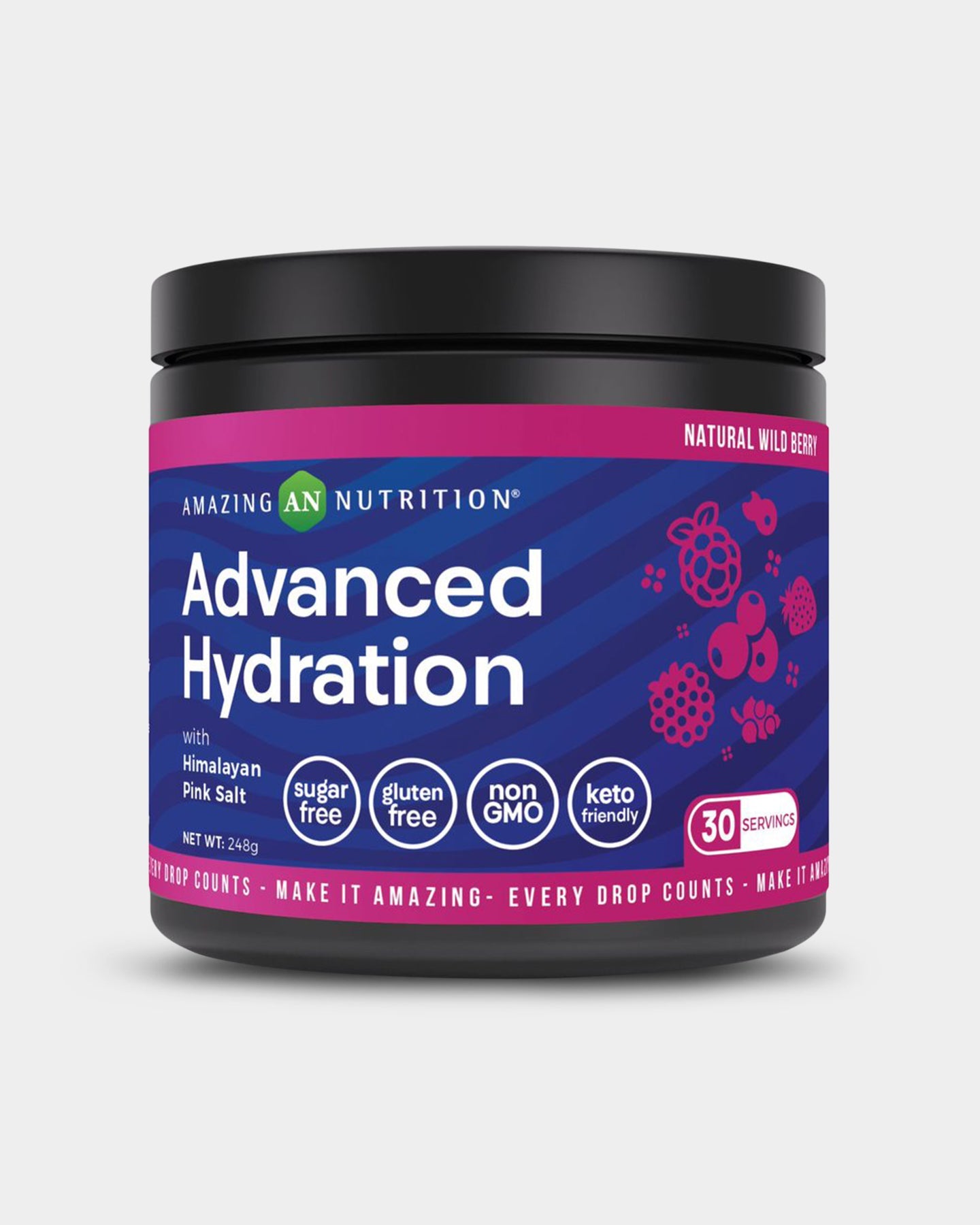 Amazing Nutrition Advanced Hydration with Himalayan Pink Salt - Bodybuilding.com