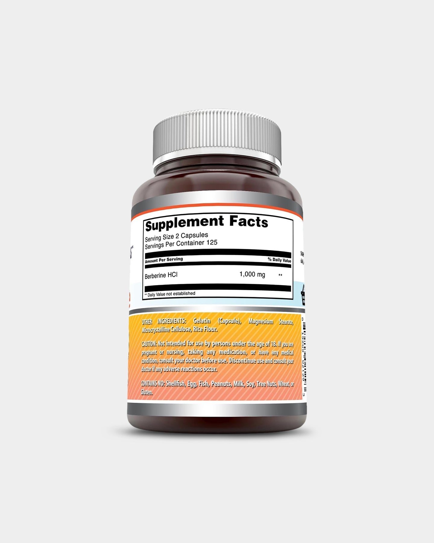 Amazing Nutrition Amazing Formulas Berberine 1000mg - Bodybuilding.com