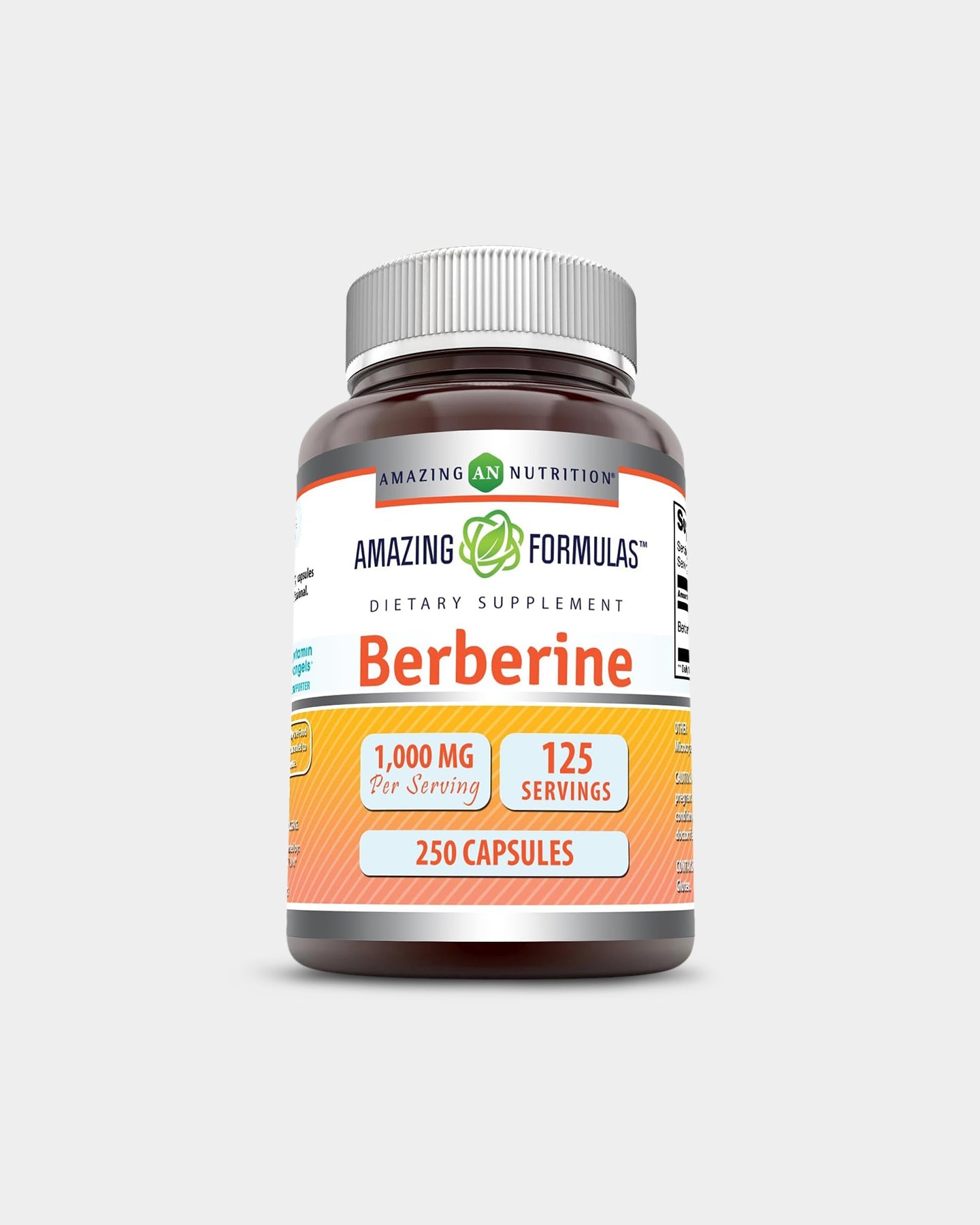 Amazing Nutrition Amazing Formulas Berberine 1000mg - Bodybuilding.com