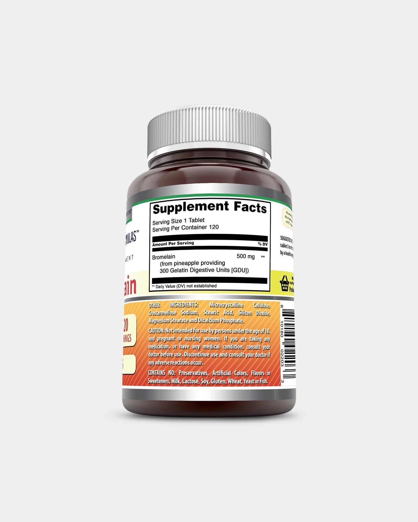 Amazing Nutrition Amazing Formulas Bromelain 500mg - Bodybuilding.com