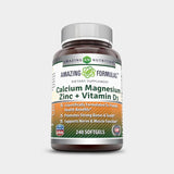 Amazing Nutrition Amazing Formulas Calcium Magnesium Zinc with Vitamin D3 - Bodybuilding.com